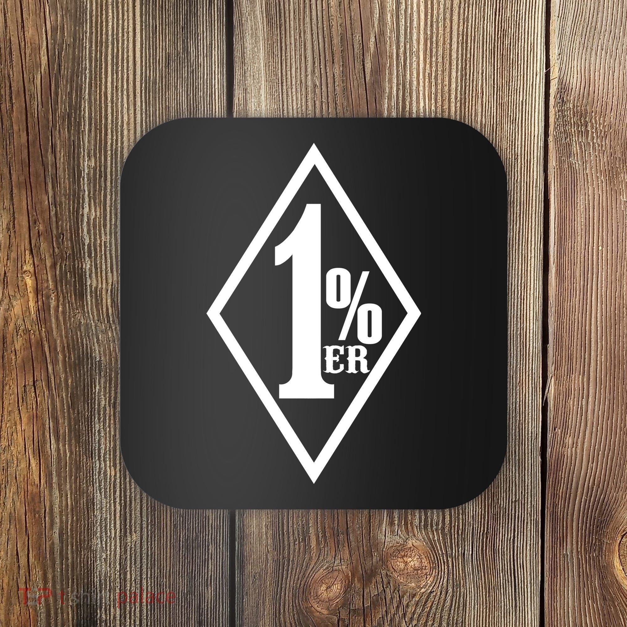 1 Percenter Coaster