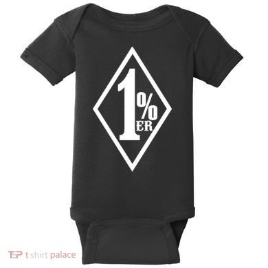 1 Percenter Baby Bodysuit