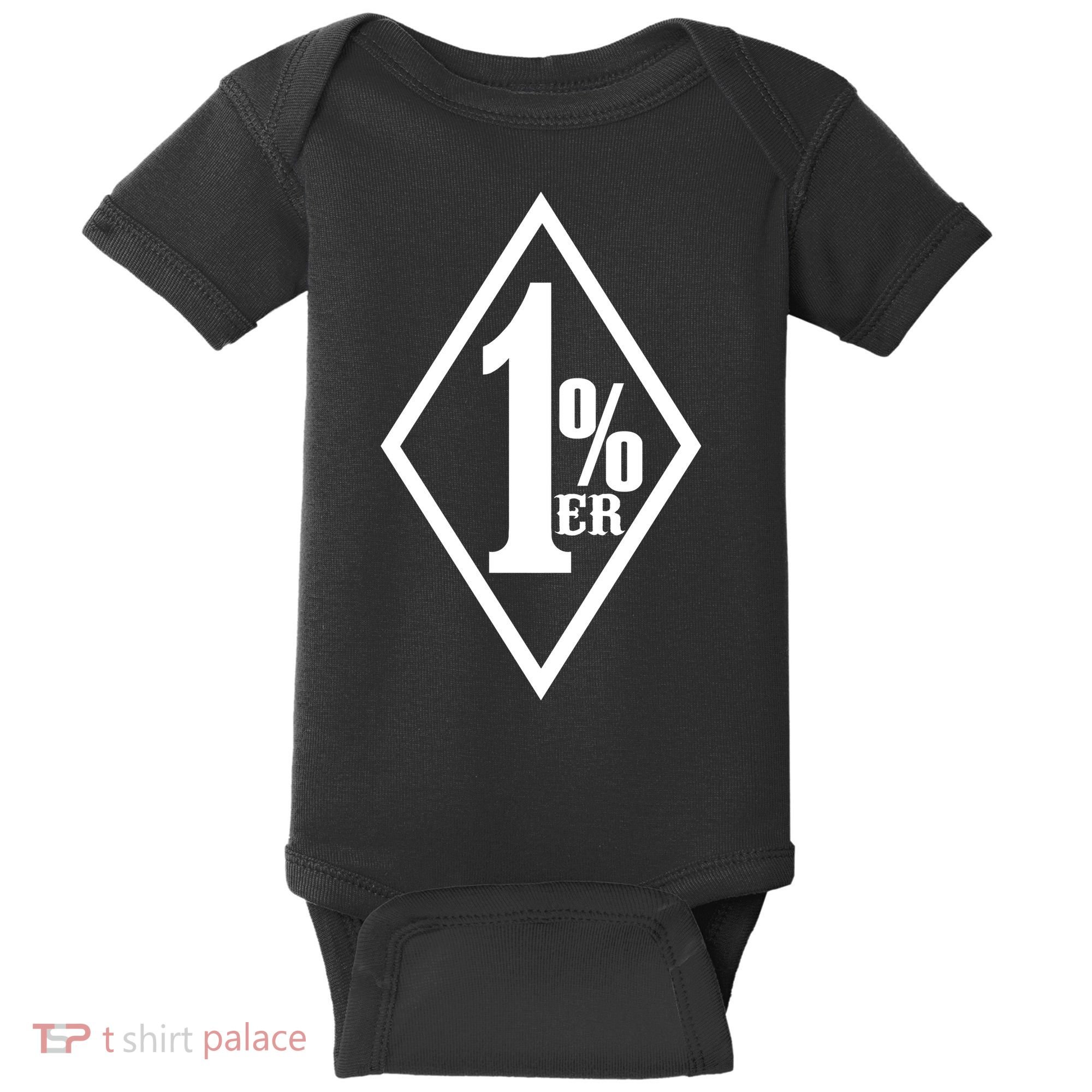 1 Percenter Baby Bodysuit
