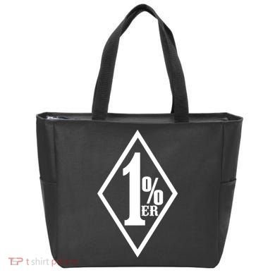 1 Percenter Tote Bag