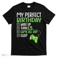 13th Perfect Birthday Boys Gaming 13 Years Old Gifts Gamer TShirt T-Shirt thumb 0