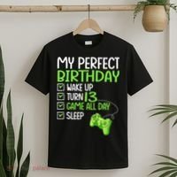 13th Perfect Birthday Boys Gaming 13 Years Old Gifts Gamer TShirt T-Shirt thumb 2