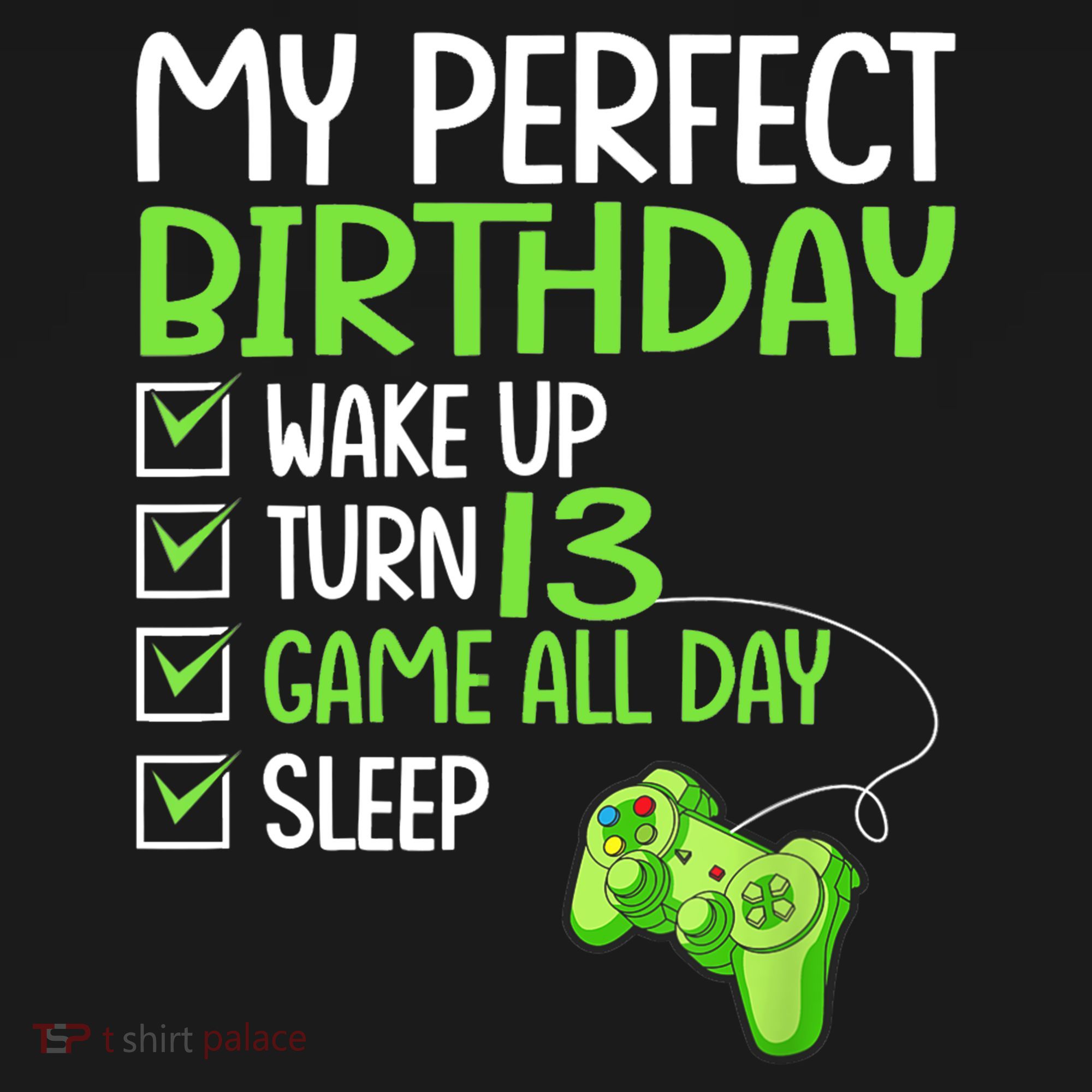 13th Perfect Birthday Boys Gaming 13 Years Old Gifts Gamer TShirt Women's Tank Top