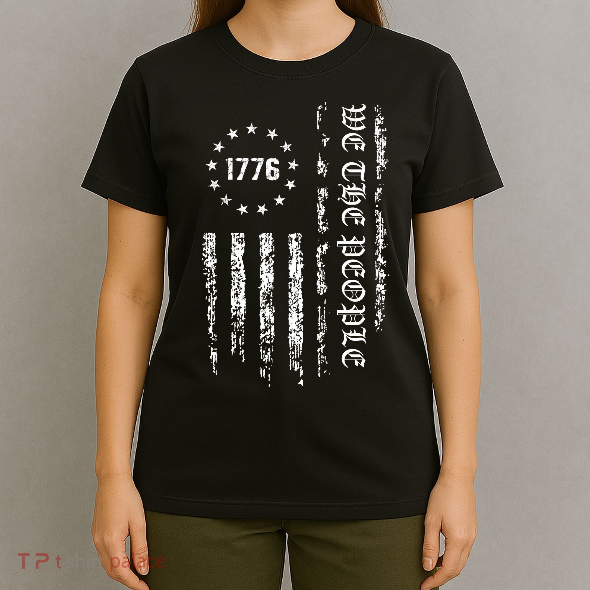 1776 Patriotic Grunge T-Shirt
