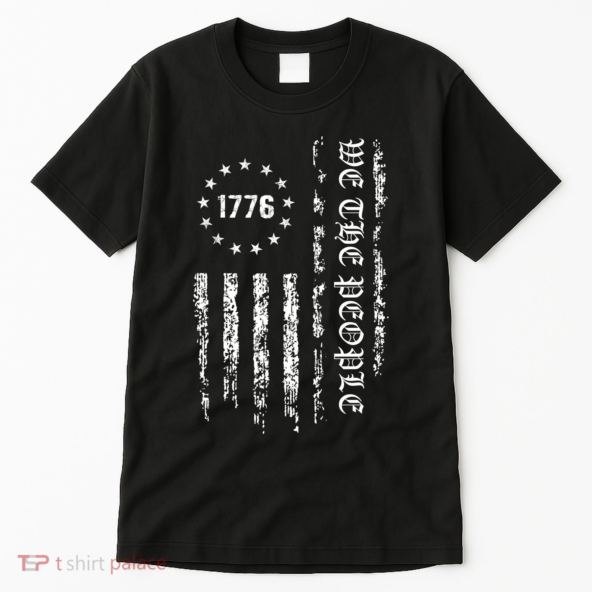 1776 Patriotic Grunge Tall T-Shirt