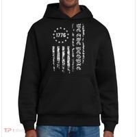 1776 Patriotic Grunge District V.I.T. Heavyweight Hoodie thumb 0