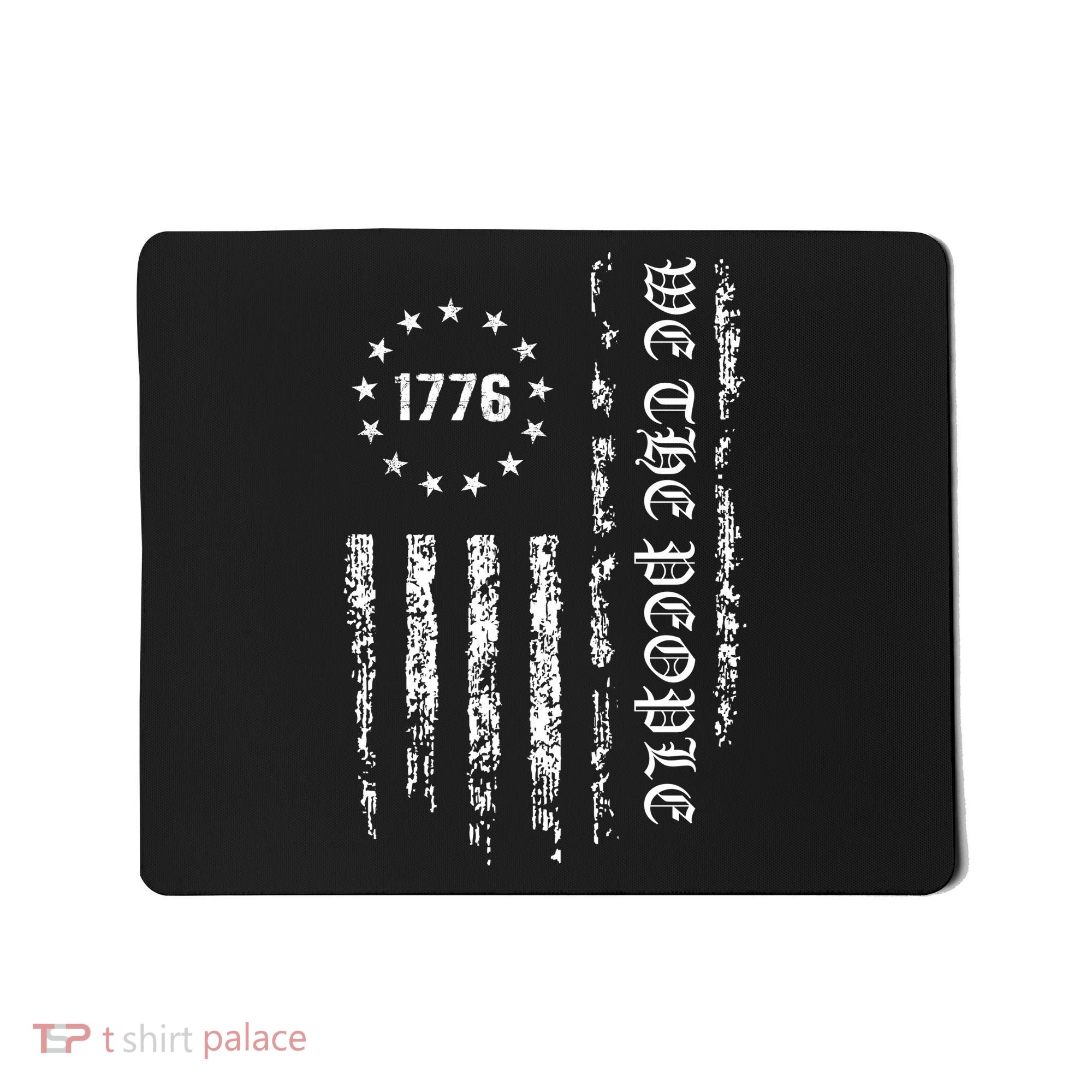 1776 Patriotic Grunge Mousepad