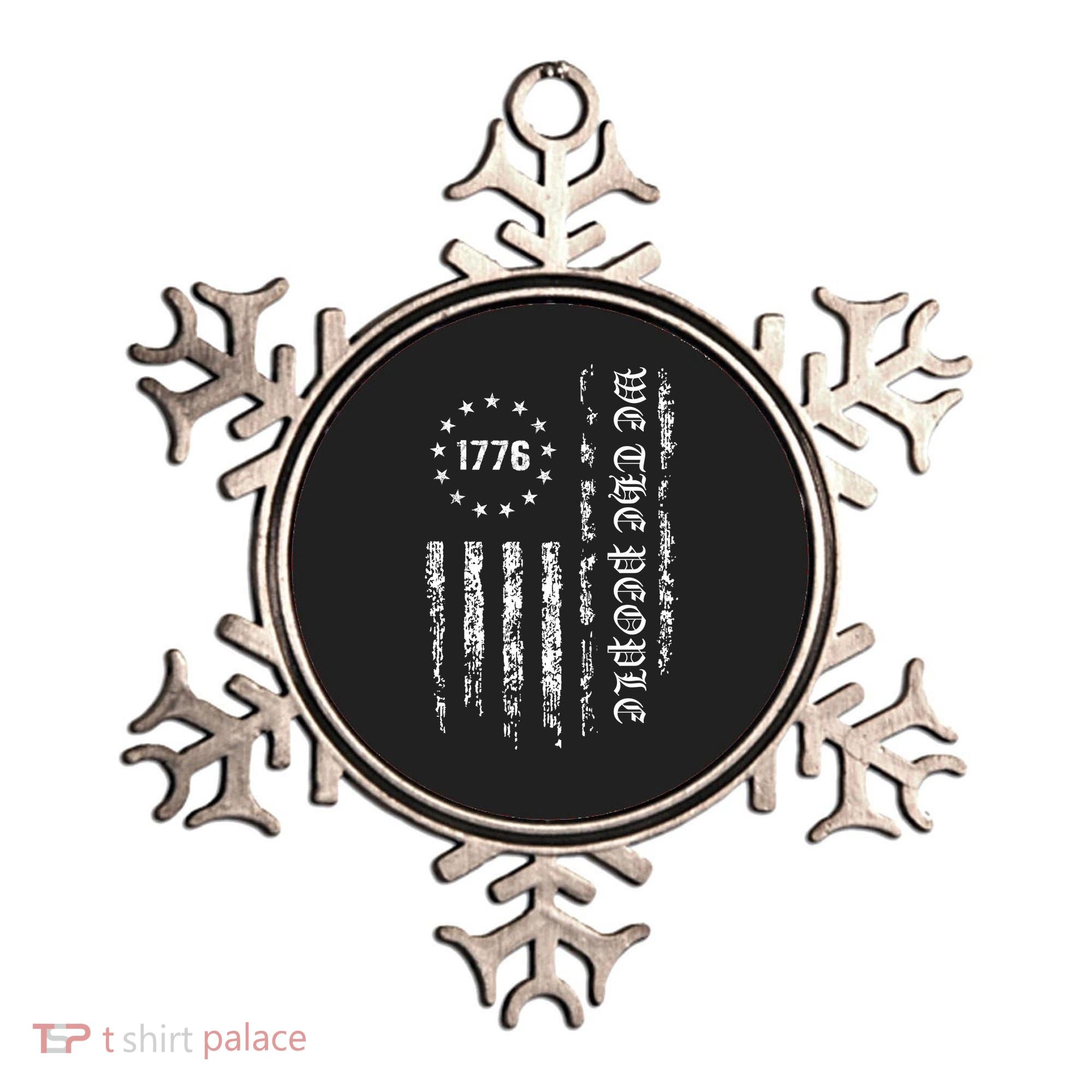 1776 Patriotic Grunge Ornament