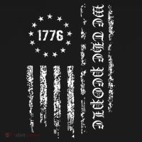 1776 Patriotic Grunge Ornament thumb 1