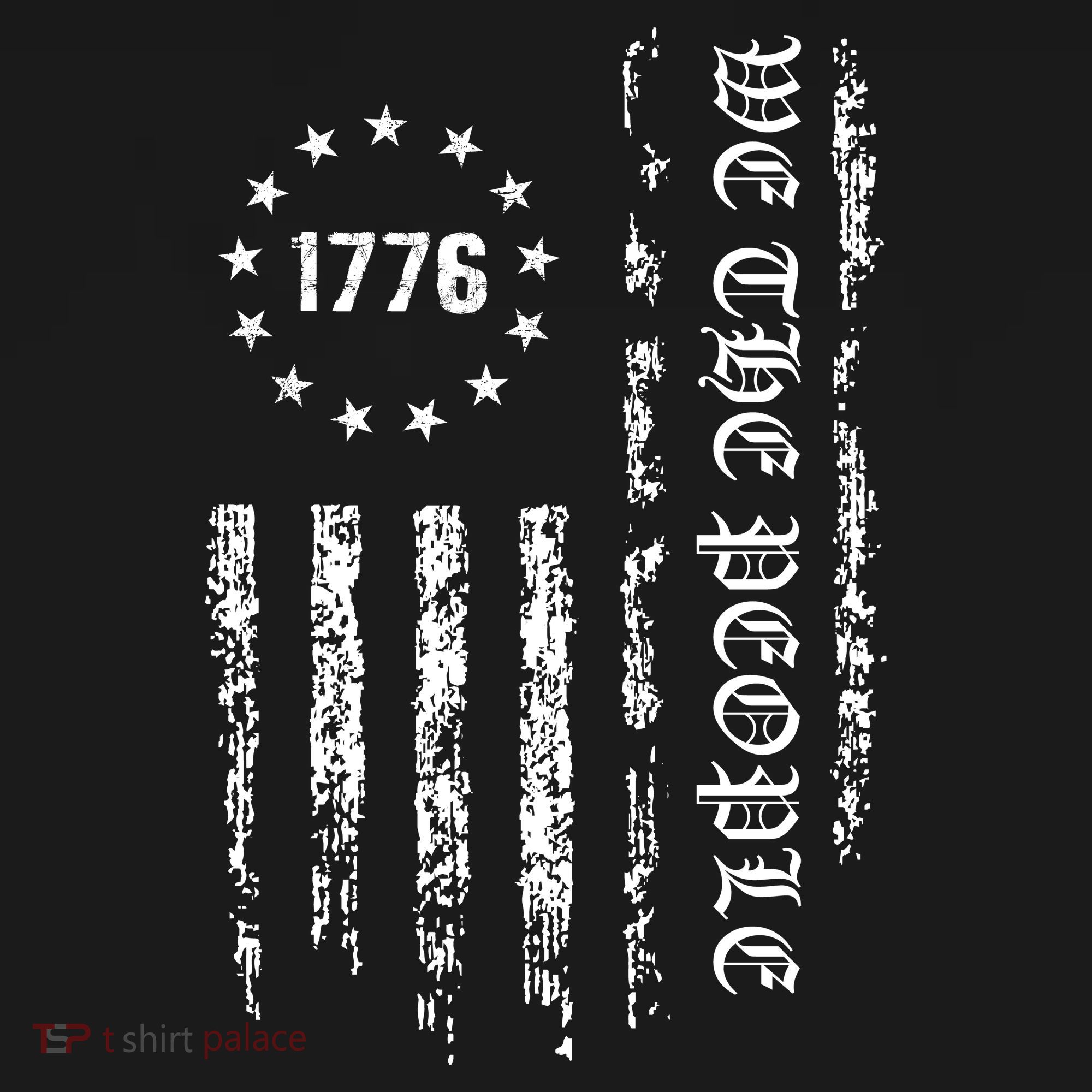 1776 Patriotic Grunge Ornament