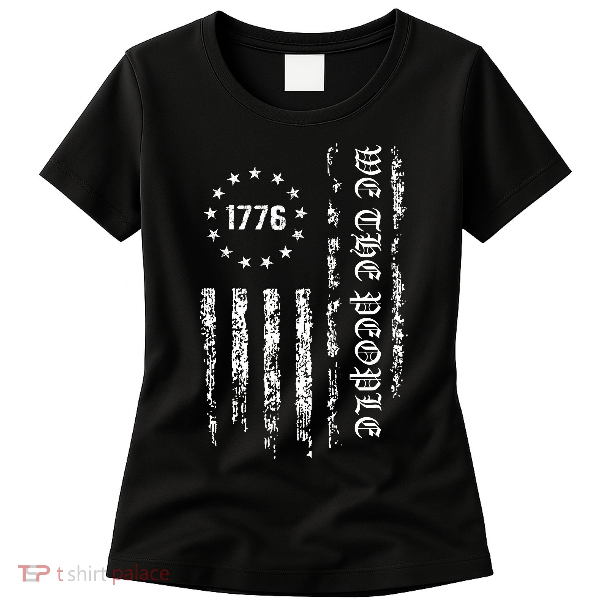 1776 Patriotic Grunge Women's T-Shirt