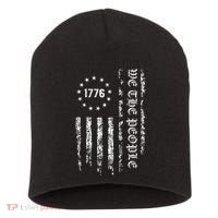1776 Patriotic Grunge Short Acrylic Beanie thumb 0
