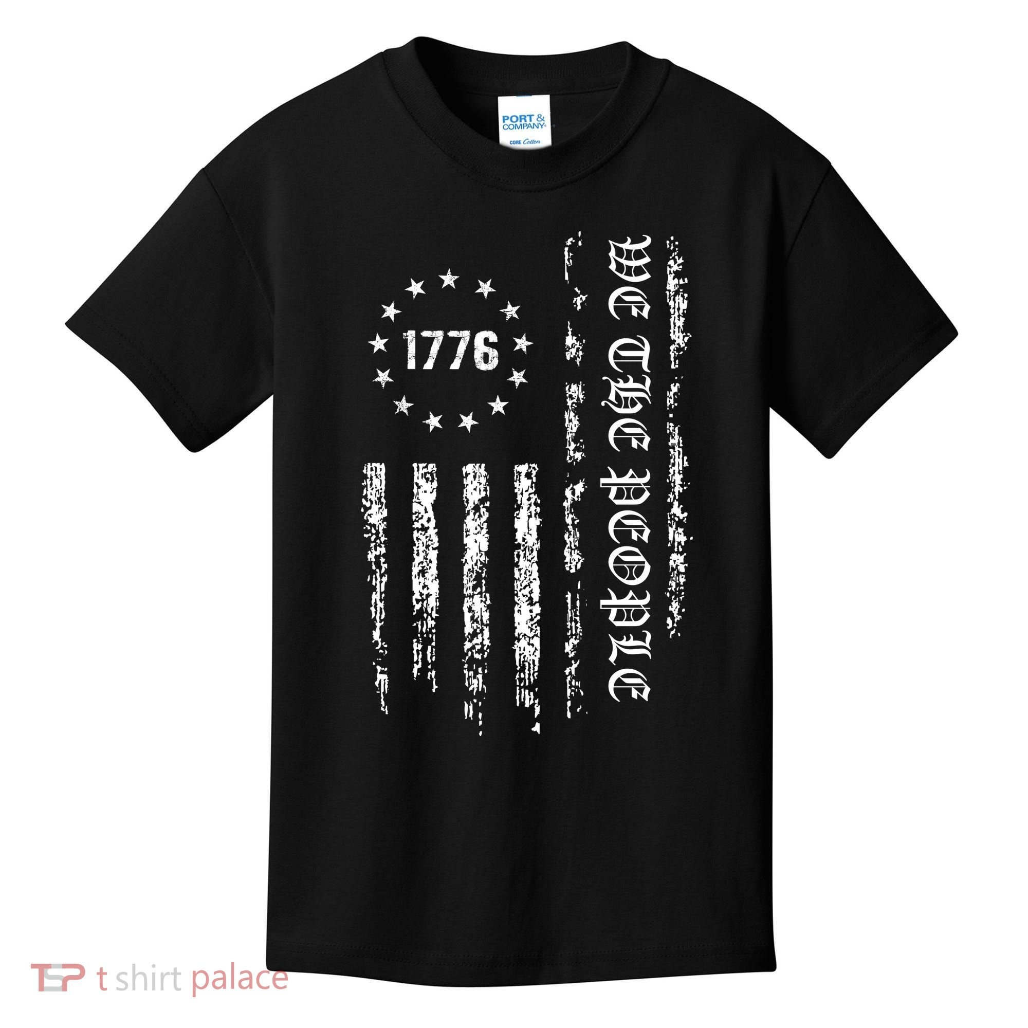 1776 Patriotic Grunge Kids T-Shirt