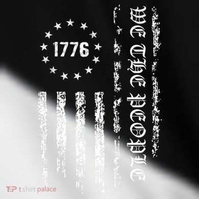 1776 Patriotic Grunge Toddler Fine Jersey T-Shirt