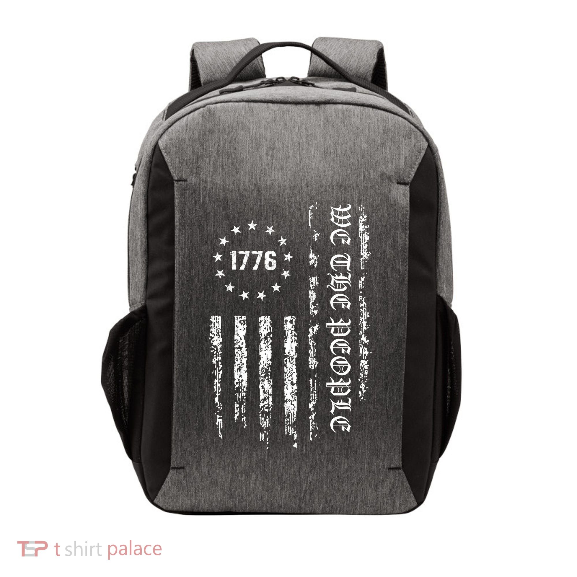 1776 Patriotic Grunge Vector Backpack