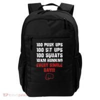 100 Push Ups 100 Sit Ups 100 Squats 10 Km Running Backpack thumb 0