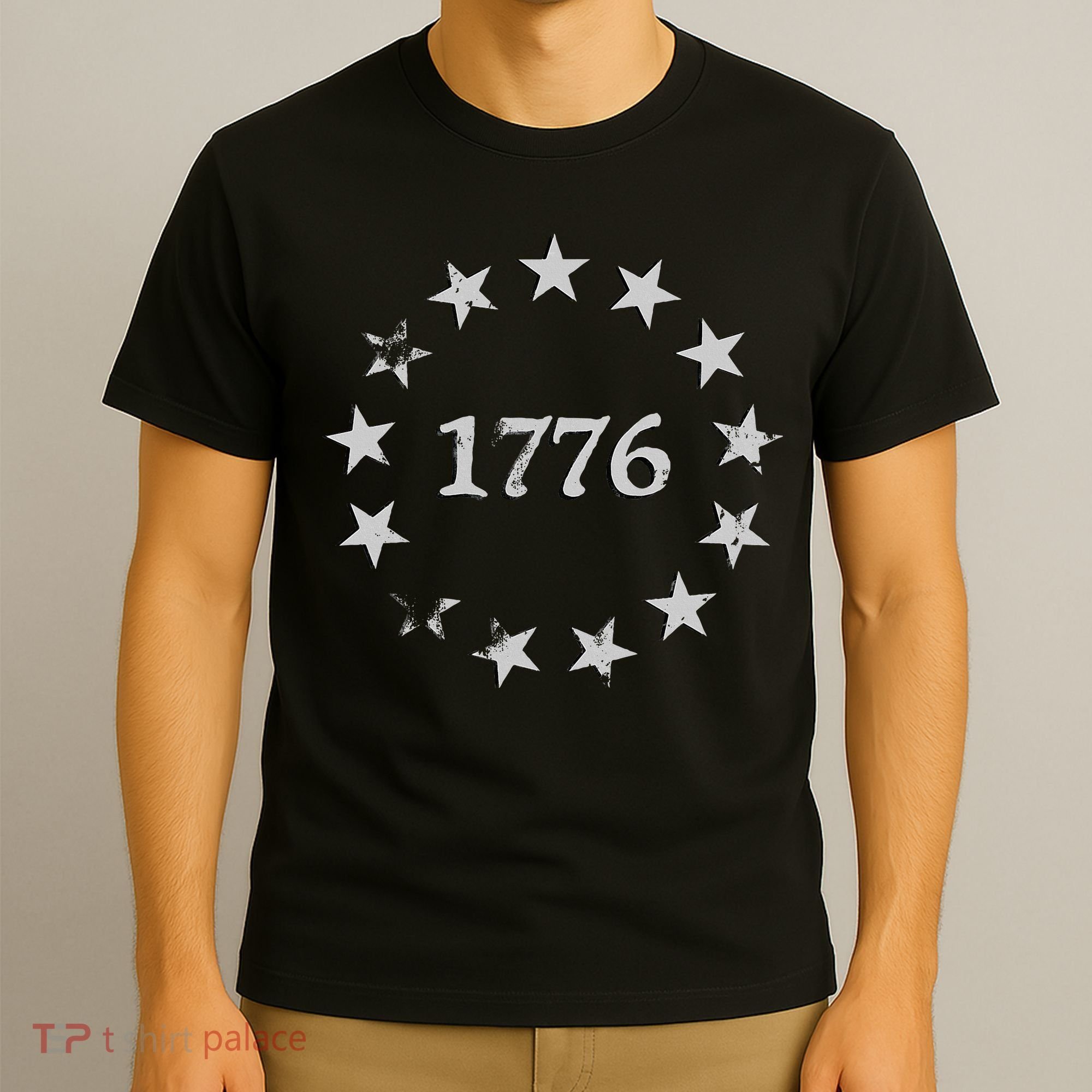 1776 Patriotic Vintage Style Usa T-Shirt