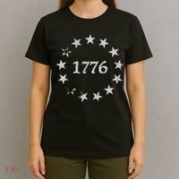 1776 Patriotic Vintage Style Usa T-Shirt thumb 4