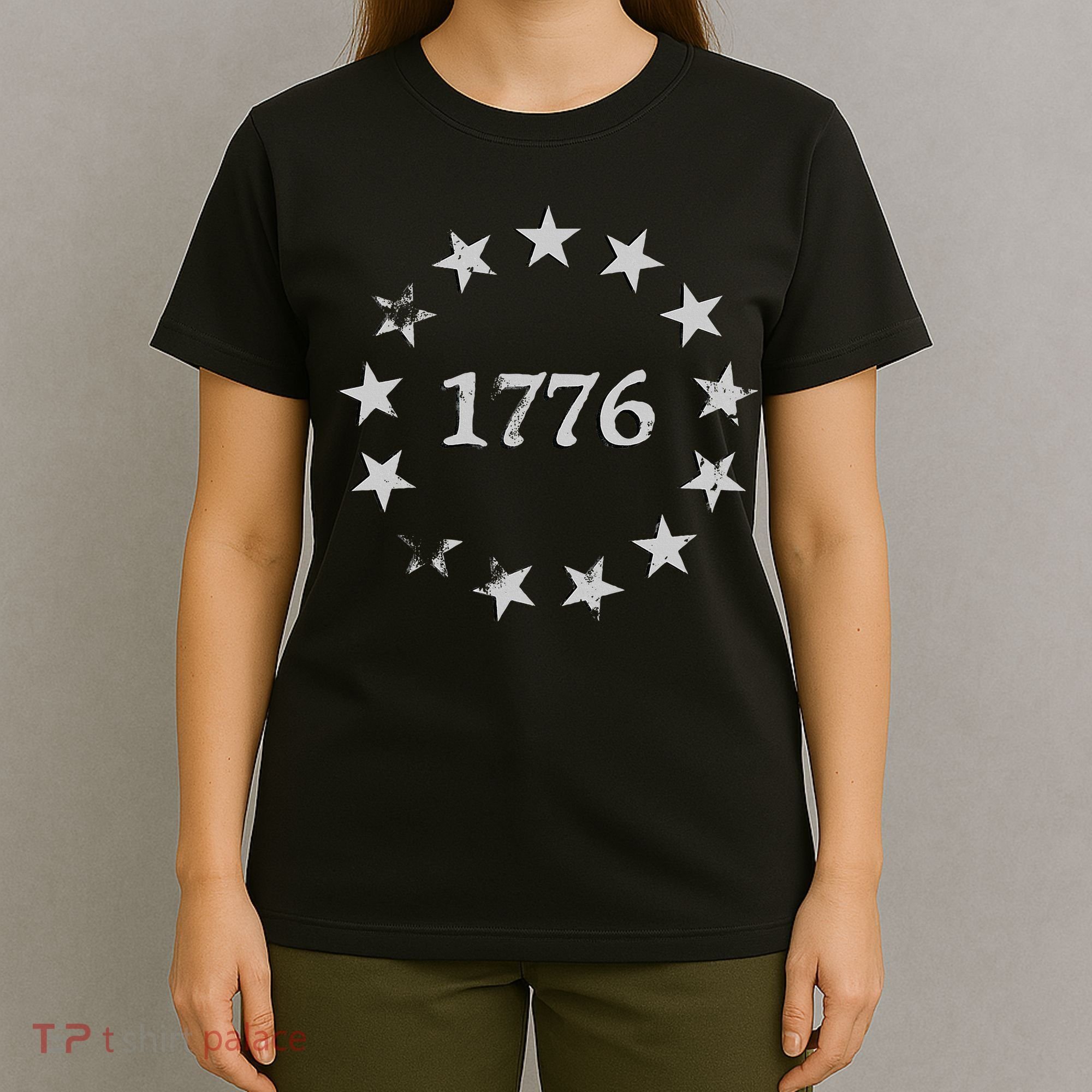 1776 Patriotic Vintage Style Usa T-Shirt