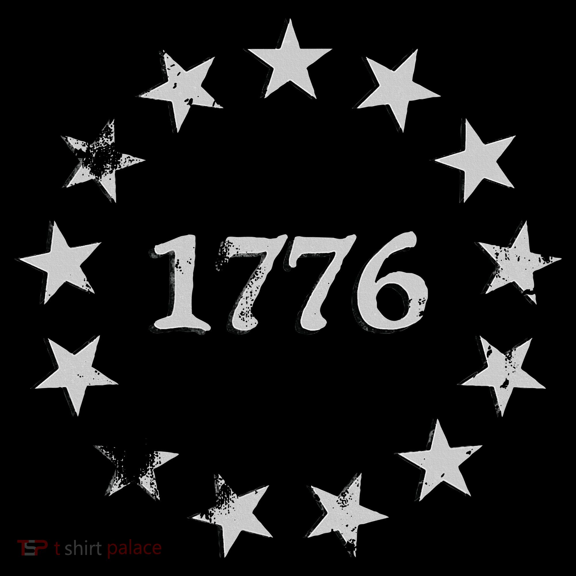 1776 Patriotic Vintage Style Usa T-Shirt