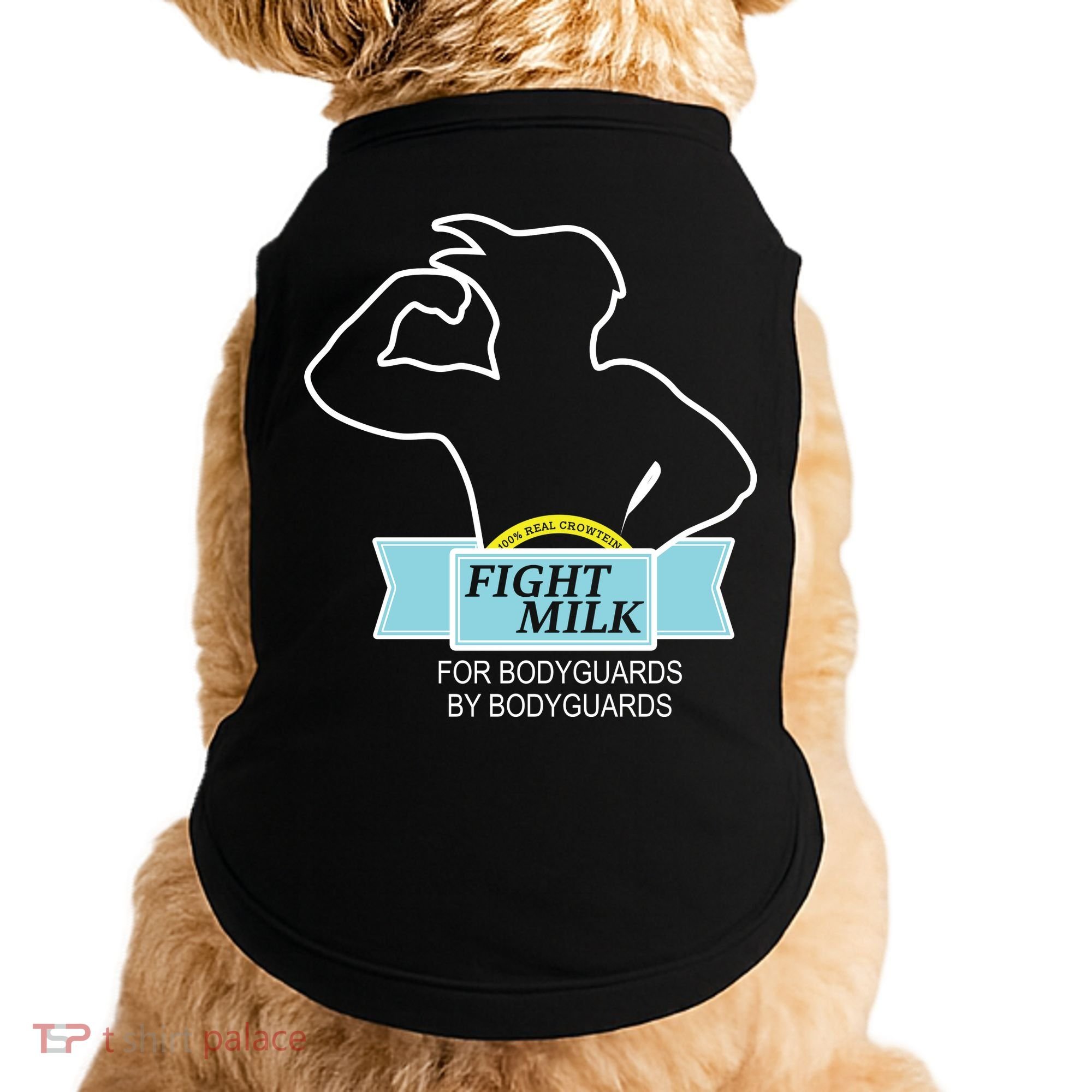 100% Real Crowtein Fight Milk Shirt Doggie Tank