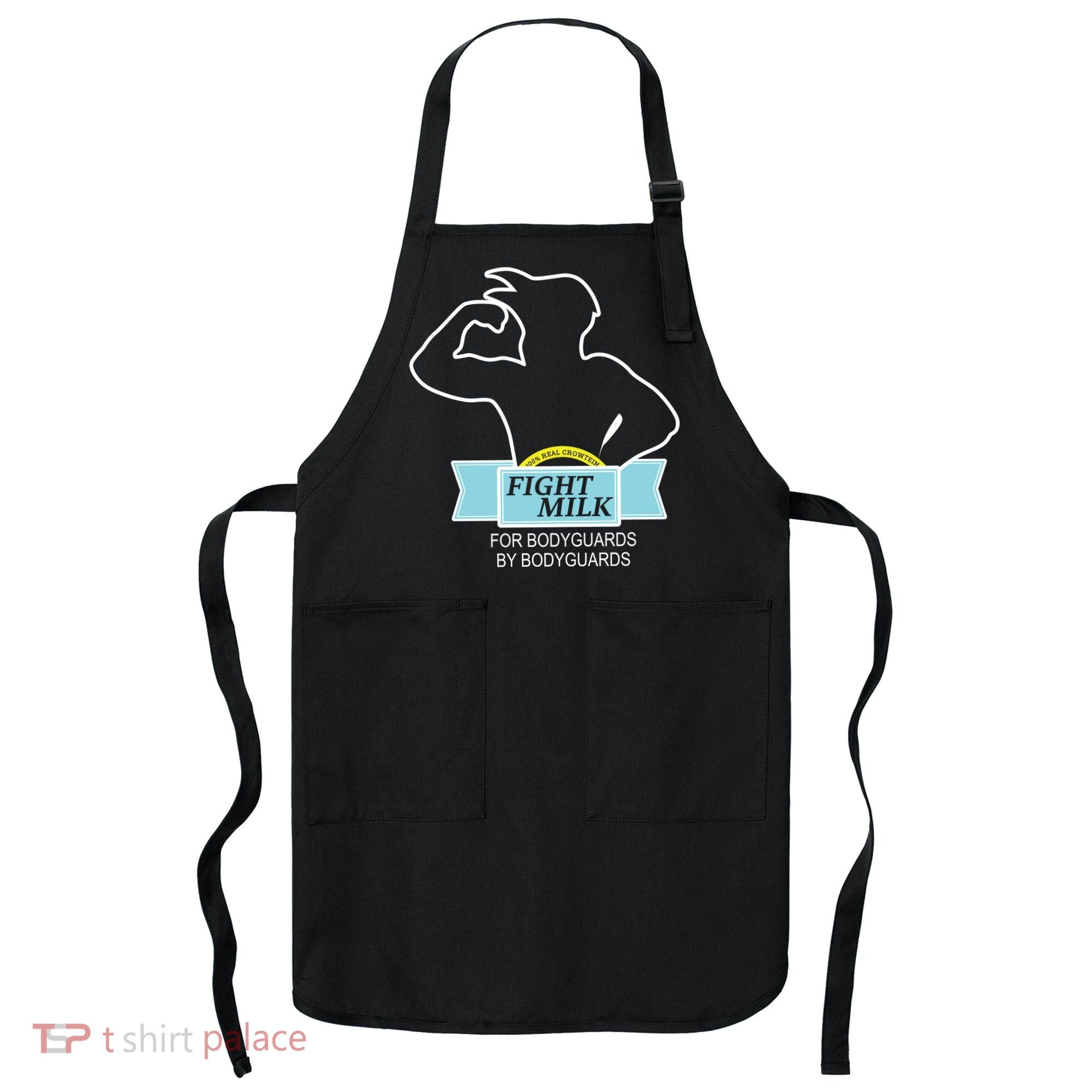 100% Real Crowtein Fight Milk Shirt Apron