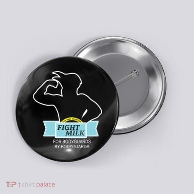 100% Real Crowtein Fight Milk Shirt Button