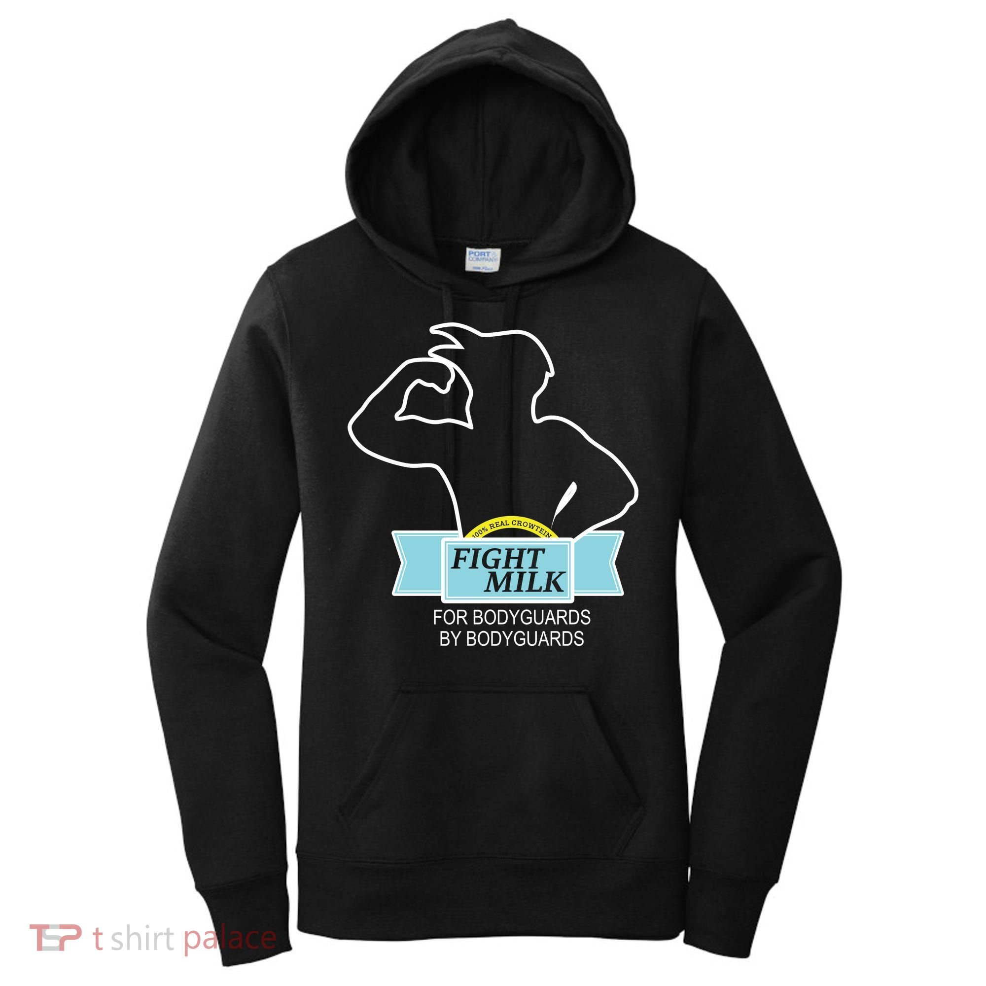 100% Real Crowtein Fight Milk Shirt Women's Hoodie