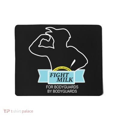 100% Real Crowtein Fight Milk Shirt Mousepad