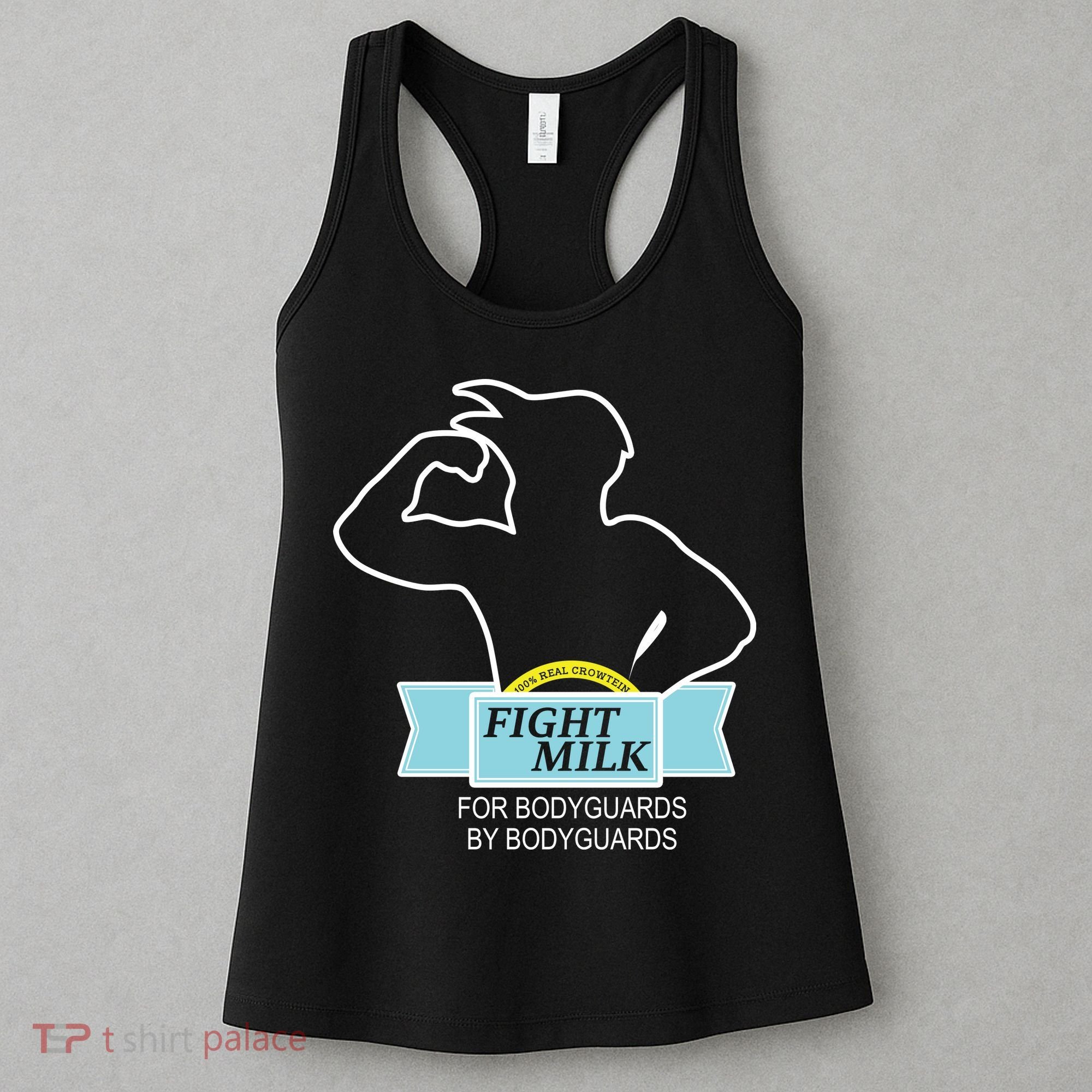 100% Real Crowtein Fight Milk Shirt Women's Tank Top