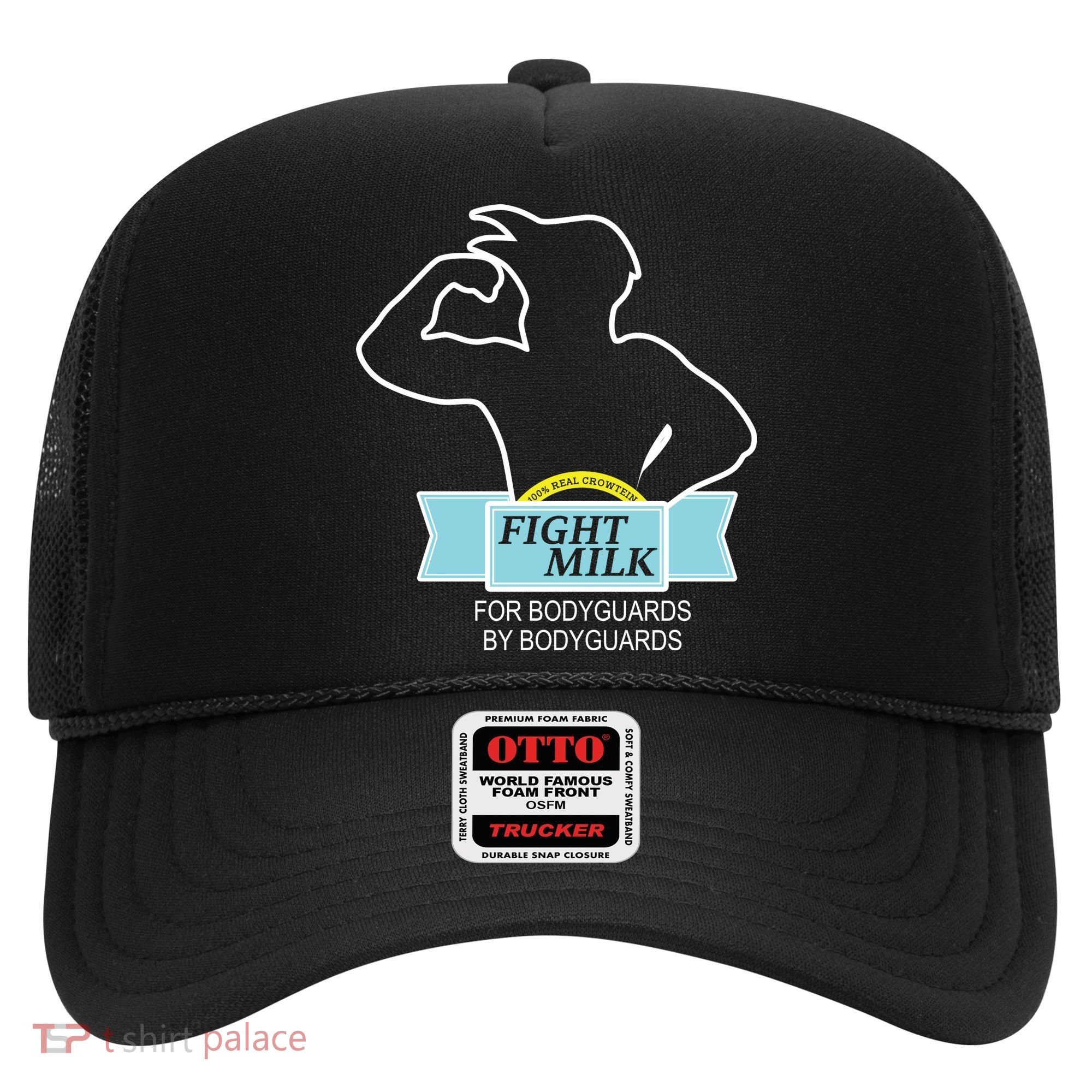 100% Real Crowtein Fight Milk Shirt Hat