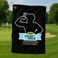 100% Real Crowtein Fight Milk Shirt Golf Towel thumb 1