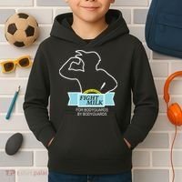 100% Real Crowtein Fight Milk Shirt Kids Hoodie thumb 2