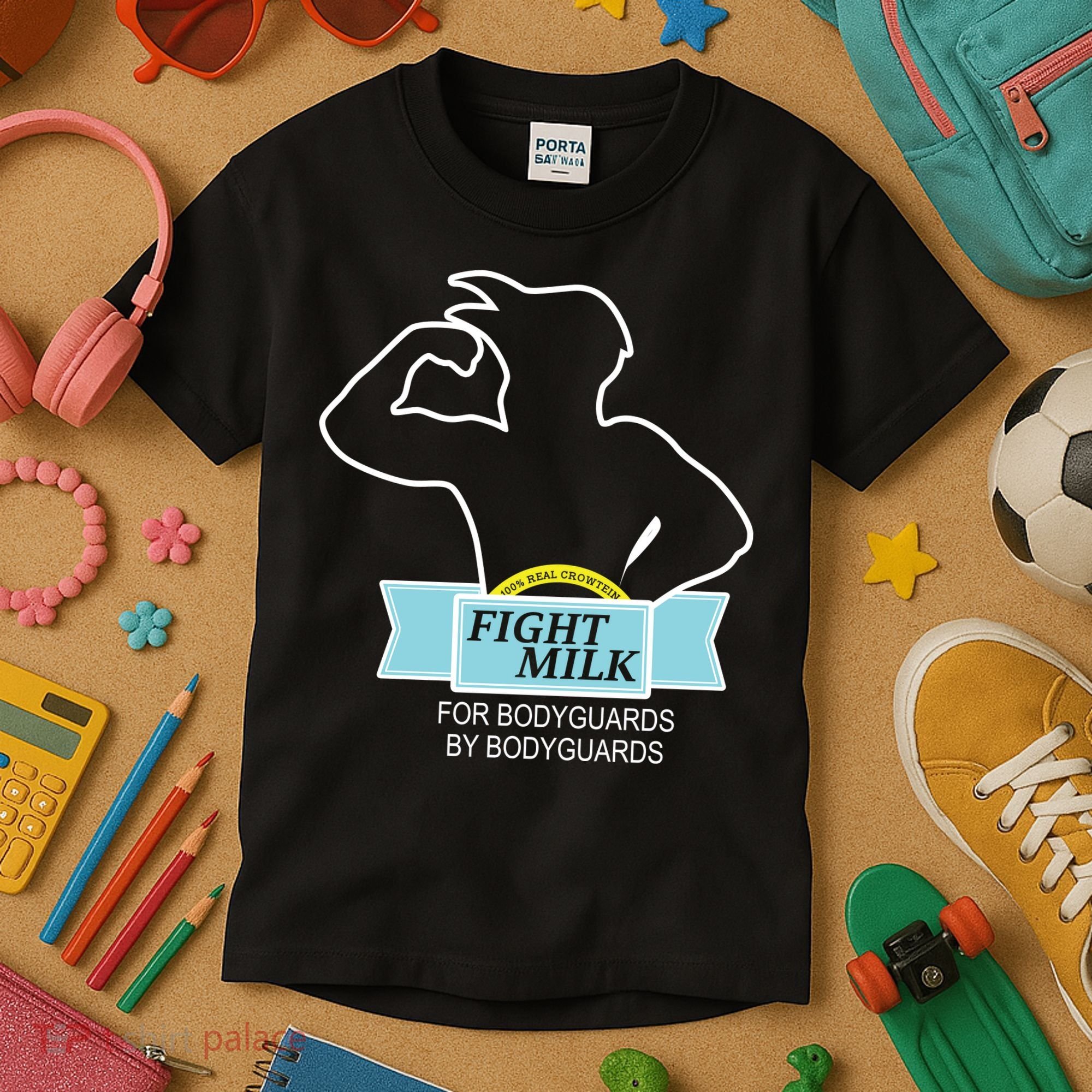 100% Real Crowtein Fight Milk Shirt Kids T-Shirt
