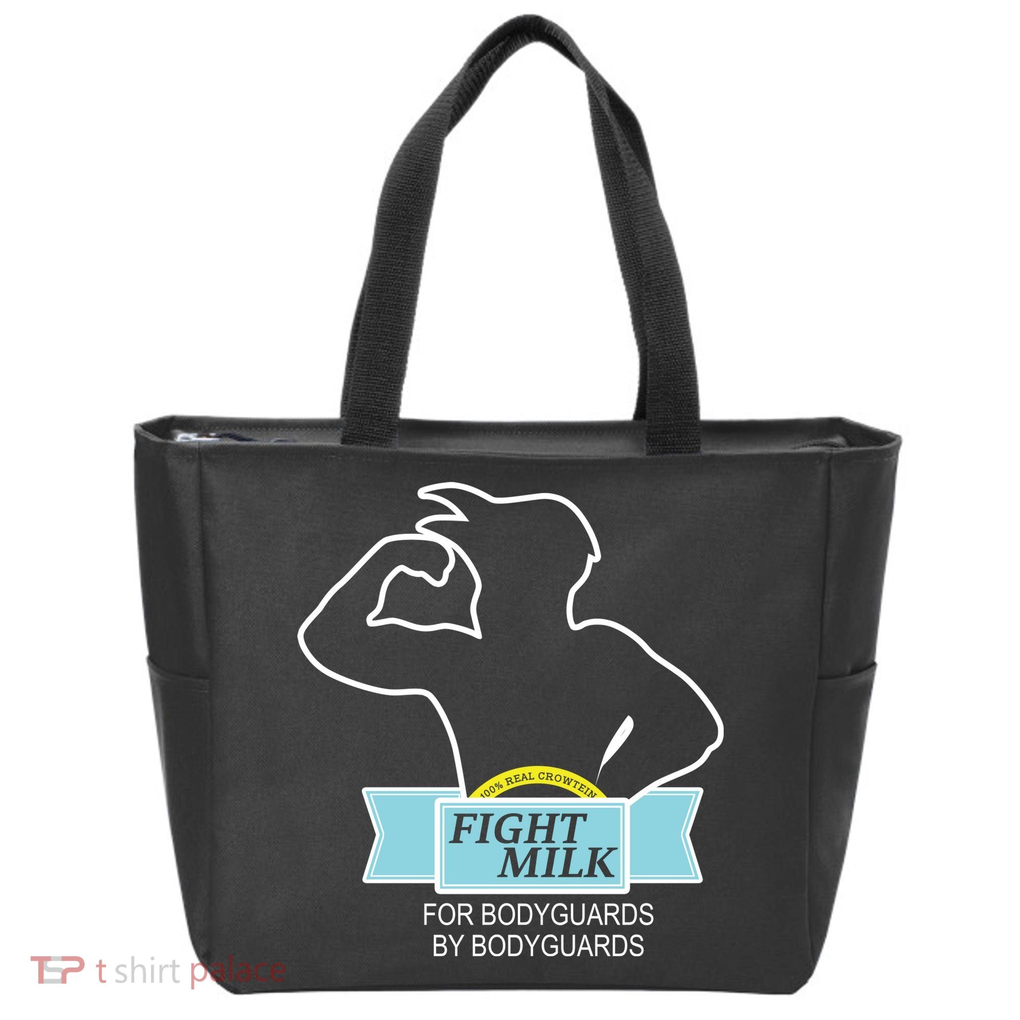 100% Real Crowtein Fight Milk Shirt Tote Bag