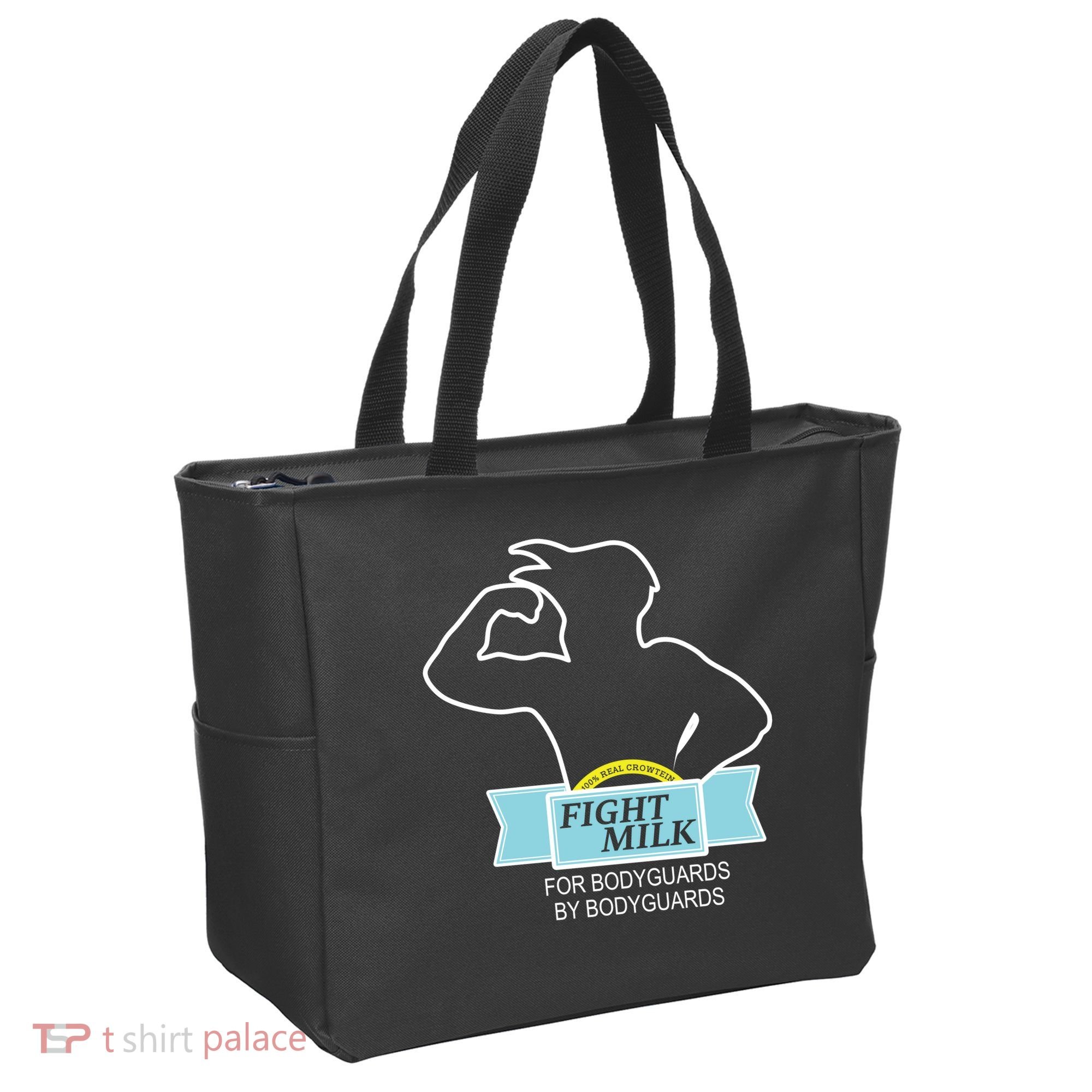 100% Real Crowtein Fight Milk Shirt Tote Bag