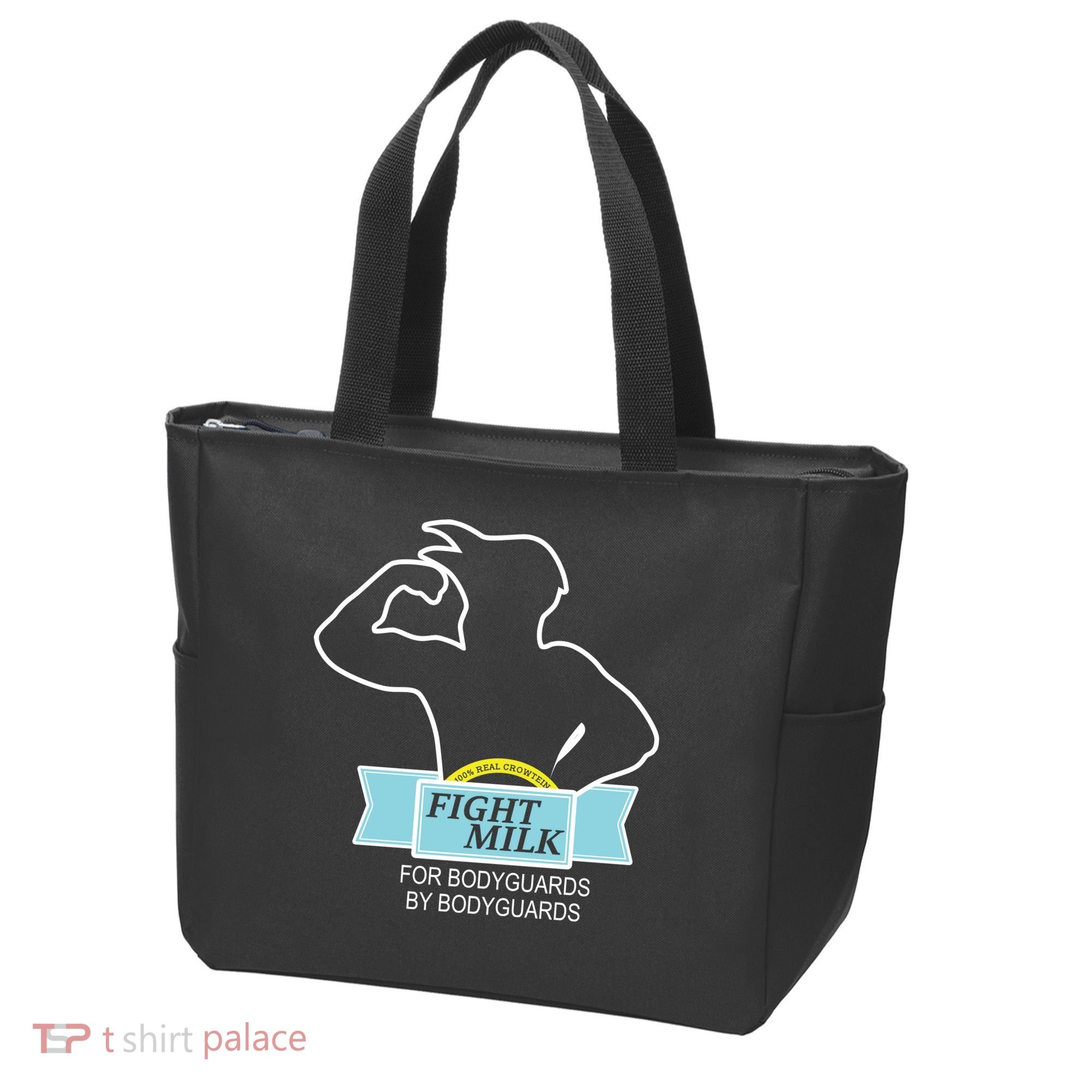 100% Real Crowtein Fight Milk Shirt Tote Bag