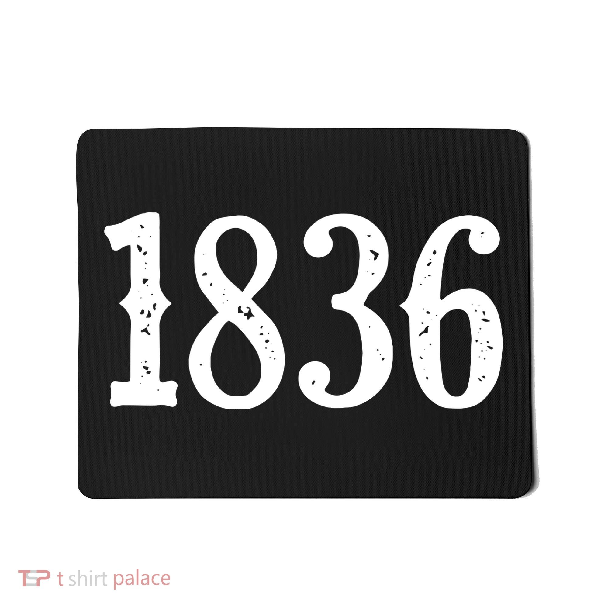 1836 Republic Of Texas Revolution Independence Mousepad