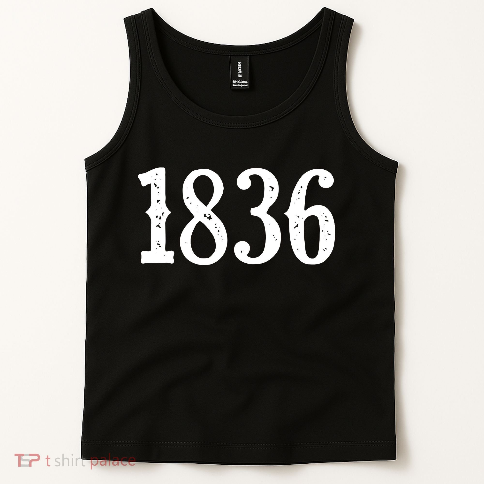 1836 Republic Of Texas Revolution Independence Tank Top