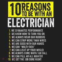 10 Reasons To Be With An Electrician Electricians Beanie thumb 2
