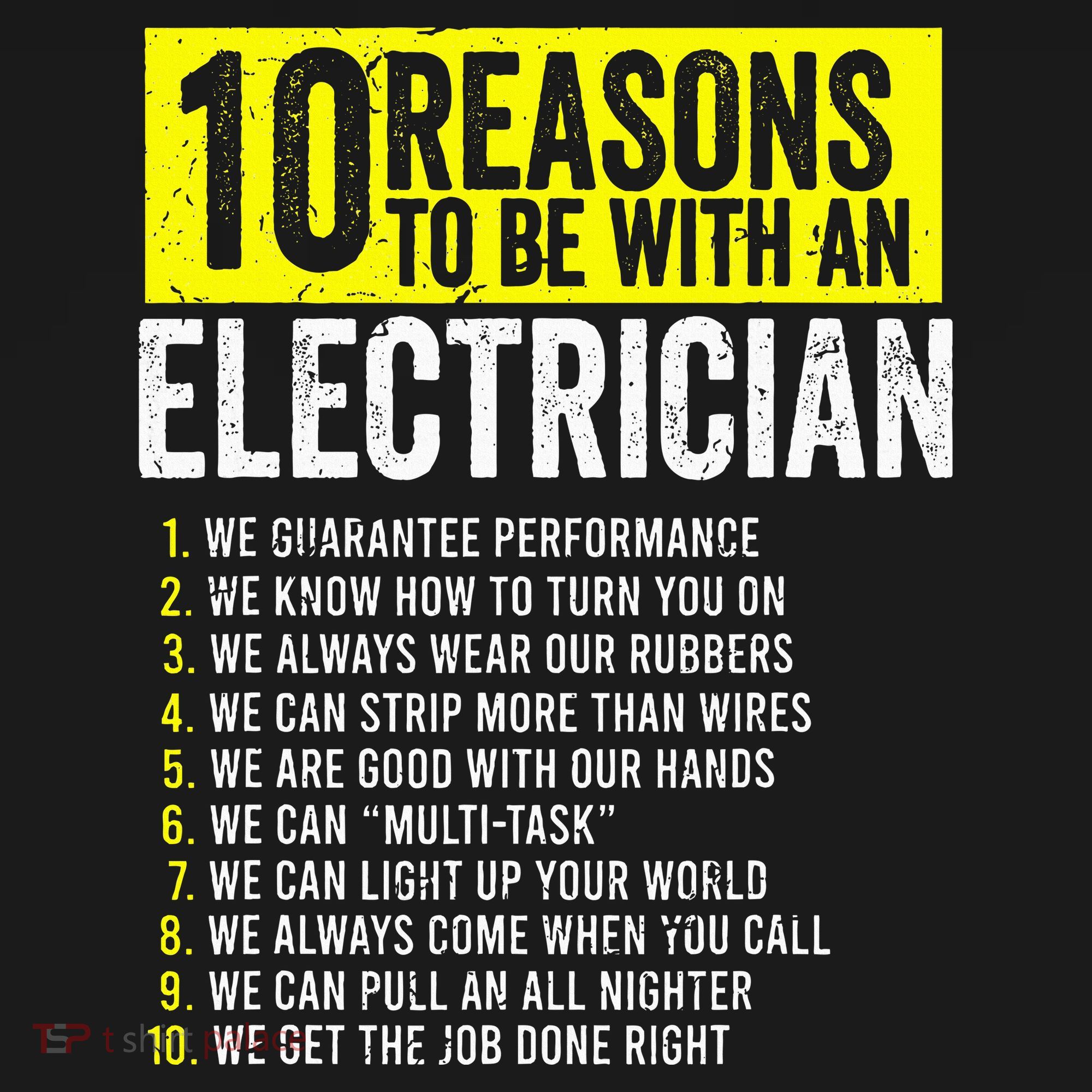 10 Reasons To Be With An Electrician Electricians Women's Tank Top