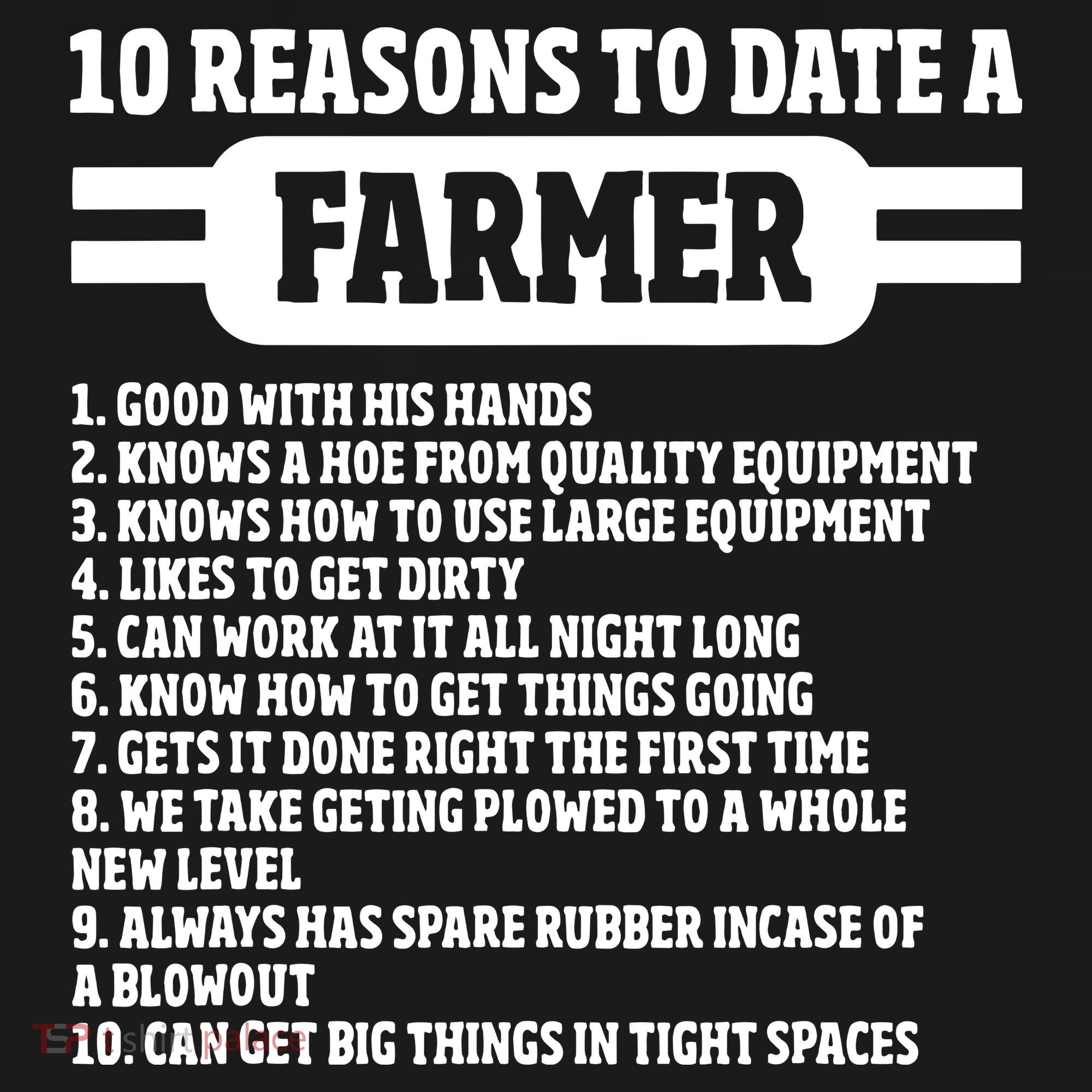 10 Reasons To Date A Farmer Funny Farming Humor For Men Coaster