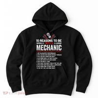 10 Reasons To Be With A Mechanic For Men Car Mechanics Hoodie thumb 0