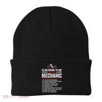 10 Reasons To Be With A Mechanic For Men Car Mechanics Beanie thumb 0