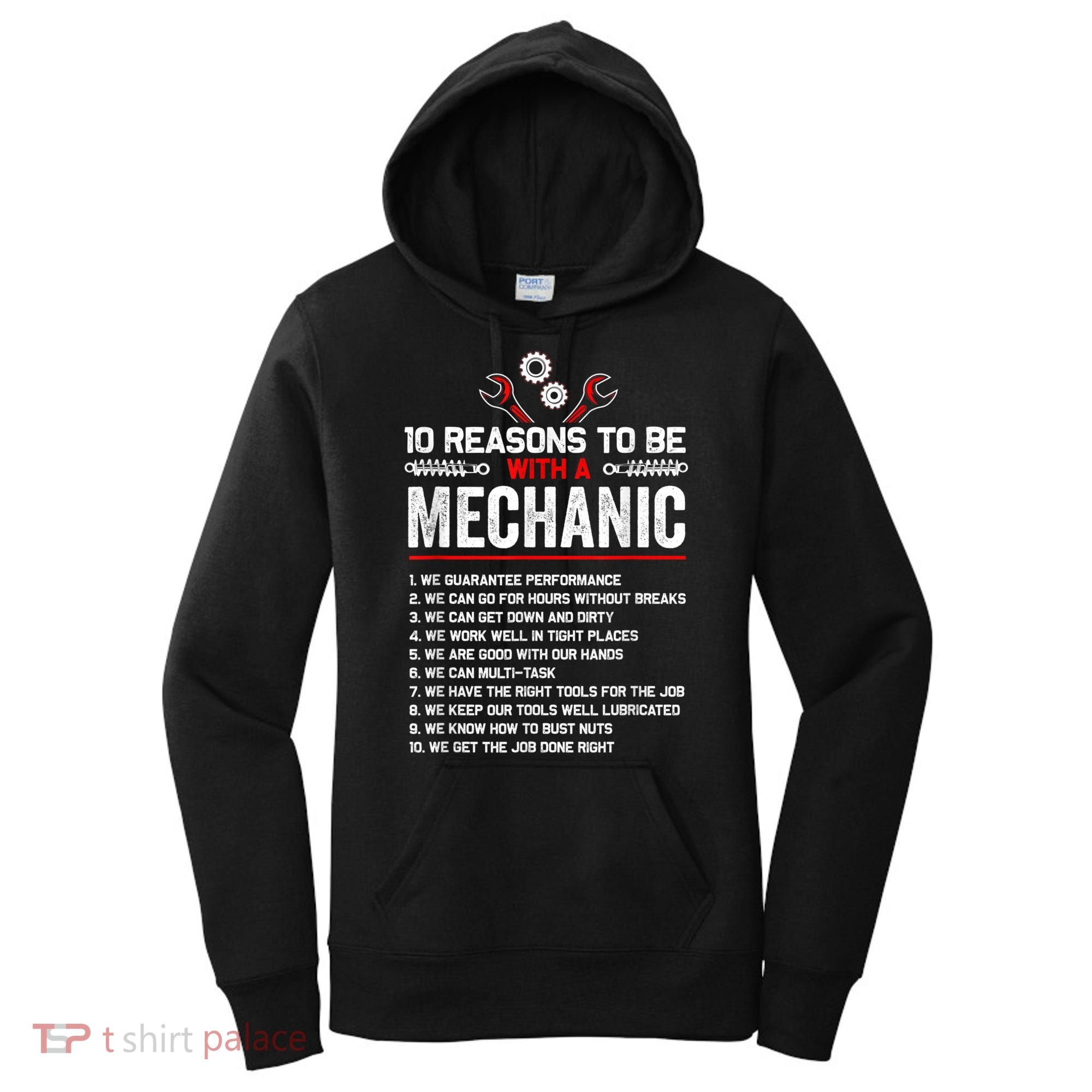 10 Reasons To Be With A Mechanic For Men Car Mechanics Women's Hoodie