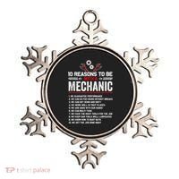 10 Reasons To Be With A Mechanic For Men Car Mechanics Ornament thumb 0