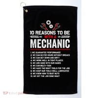 10 Reasons To Be With A Mechanic For Men Car Mechanics Golf Towel thumb 0