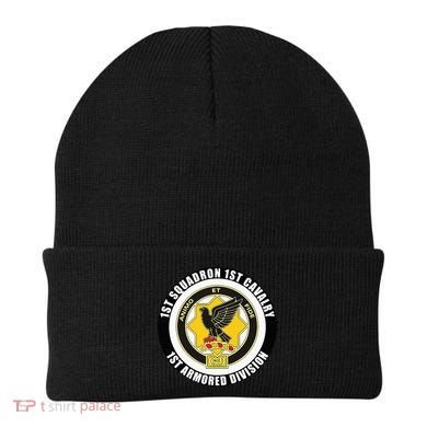 1st Squadron 1st Cavalry 1st Armored Division Beanie