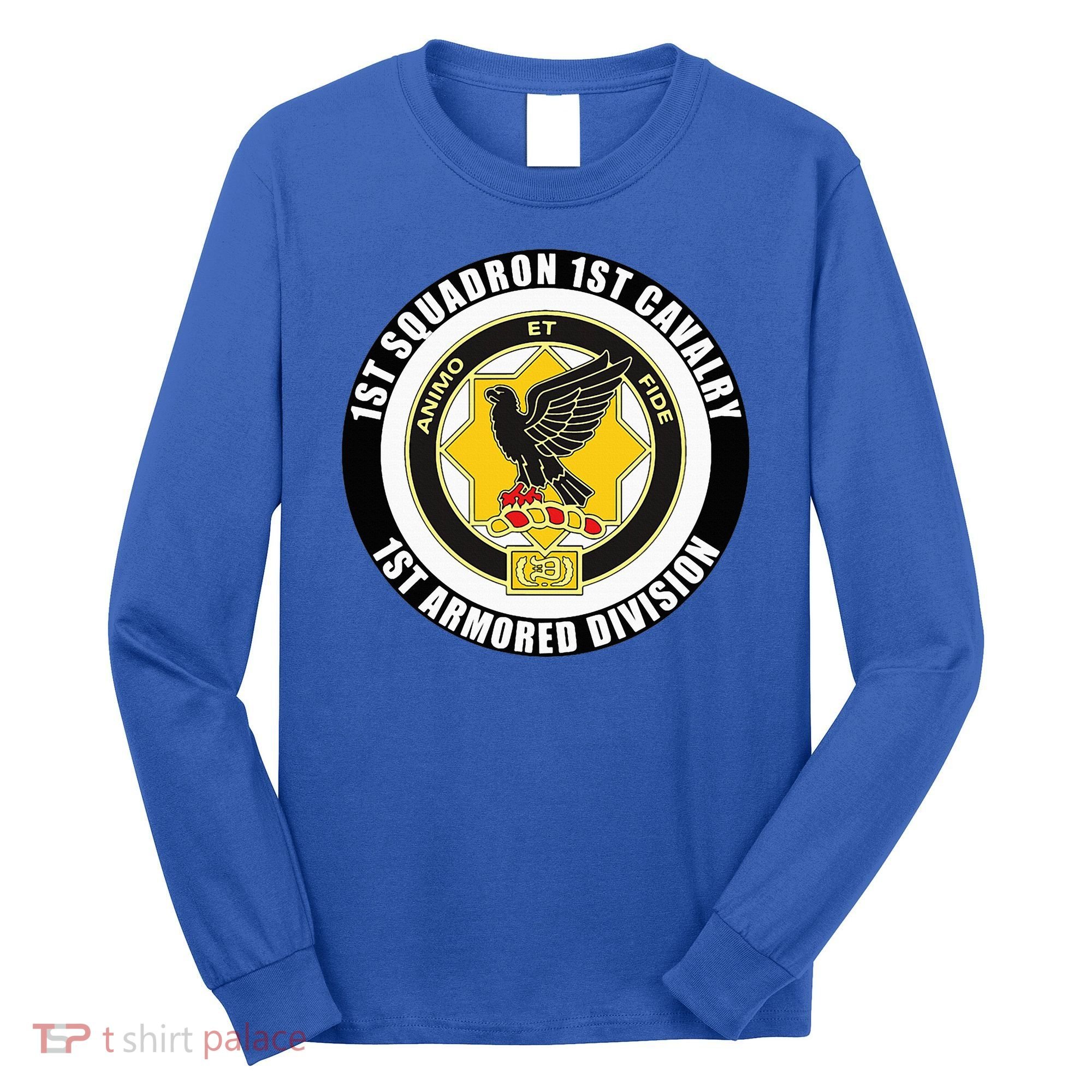 1st Squadron 1st Cavalry 1st Armored Division Long Sleeve Shirt
