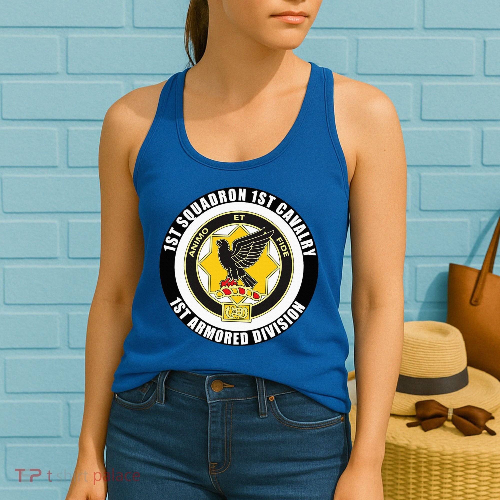 1st Squadron 1st Cavalry 1st Armored Division Women's Tank Top